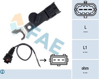 EKSANTRİK MİL SENSÖRÜ ASTRA F-OMEGA B-VECTRA B 1.8-2.0 16V C18XE-FAE 79167-9012039-6238187-24445139