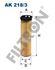 HAVA FILTRESI MERCEDES E-CLASS OM646 W211 S211-FILTRON AK218.3-A6460940104