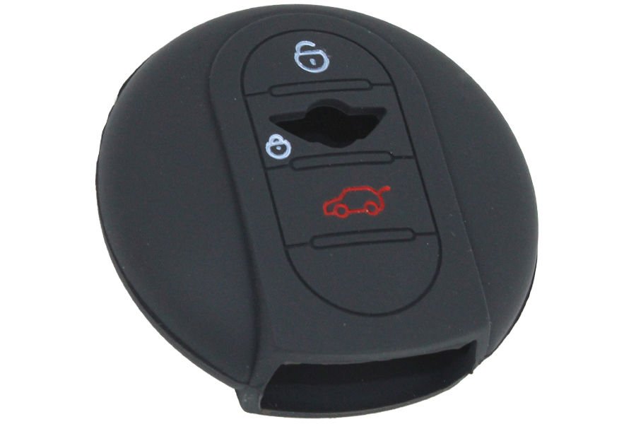 KONTAK ANAHTAR KUMANDA KORUYUCU KILIF SİLİKON 2 TUŞ SİYAH BMW F56 F55 F54-AFT HMA013-S-HMA013-S