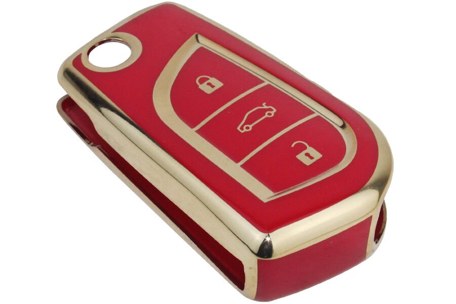 KONTAK ANAHTAR KUMANDA KORUYUCU KILIF TPU SİLİKON KIRMIZI TOYOTA COROLLA-C-HR-AFT HMA142-K-HMA142-K