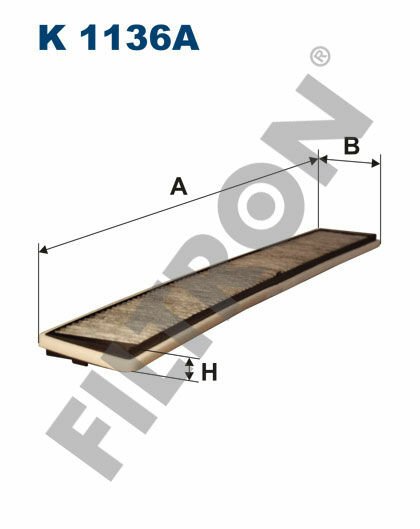 POLEN FİLTRESİ BMW 3 KARBONLU x V-FILTRON K1136A-64312182458-64319257504