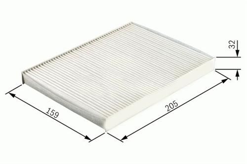 POLEN FİLTRESİ P207 1.4-1.4HDI-1.6HDI-1.4 16V-1.6 16V 06 C3 II 1.4-1.4HDI-1.6HDI 09 KARBONLU-SARDES SCA725-2-6447.VX-1609428180-6479.90