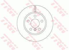 FREN DISKI ON BMW F45 MINI F54 F55 F56 F57-TRW DF6799-34116866295-34116799347