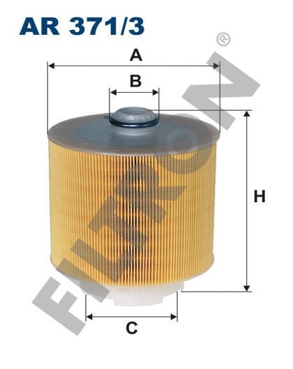 HAVA FİLTRESİ AUDI ALLROAD II 4FH 3.0 TDI V6 232HP 05/06-10/08-FILTRON AR371.3-059133843B