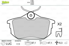 ARKA BALATA CARISMA COLT 1.3-1.5 VOLVO S40 1.6-1.8-2.0-2.0T V40 95-04-VALEO 670319-M850978-30638455-WVA21861