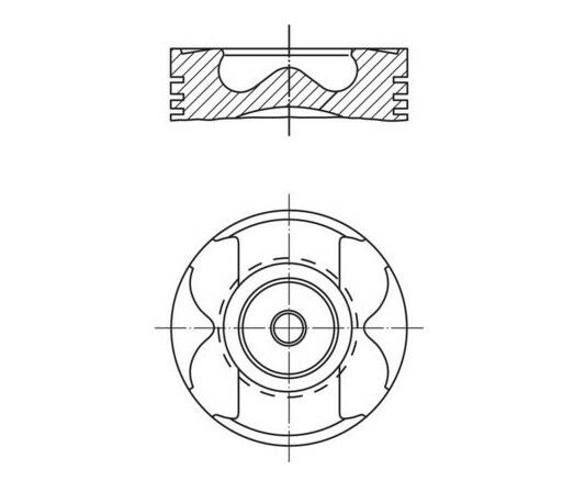 PISTON SEGMAN 0.50 80.50mm MERCEDES OM622 W447 . RENAULT R9M 1.6 dCi MEGANE TALISMAN TRAFIC NISSAN QASHQAI X-TRAIL NV300-YENMAK 31-04189-050-A6220300100-120A10010R-8771974050