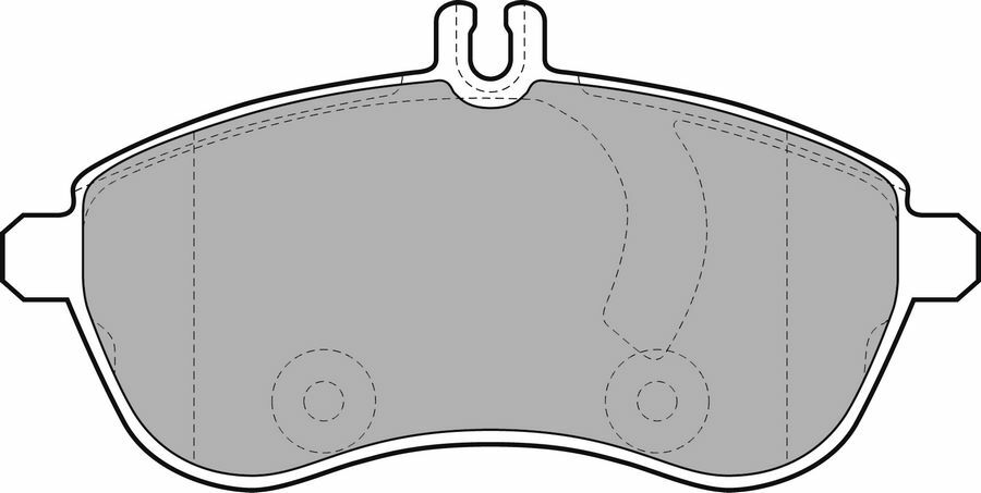 FREN BALATASI ON MERCEDES W204 S204 C204 C218 W212 S212 C207 A207 R172-DELPHI-A0074205520