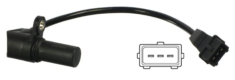 KRANK MİLİ SENSÖRÜ CHEVROLET AVEO-KALOS T200 T250 1.2 04 MATIZ-SPARK 1.0 05-DELPHI-96325868-25198944