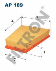 HAVA FİLTRESİ POLO 07 IBIZA 09 FABIA 00 1.2-1.4 x V-FILTRON AP189-6Y0129620-5JF129620-5Z0129620