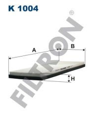 POLEN FİLTRESİ PASSAT 96-00 -A4 95-00 1.6-1.8-1.9-2.0TDI-2.8-2.5TDI x V-FILTRON K1004-8A0819439-8A0819439A-893091700