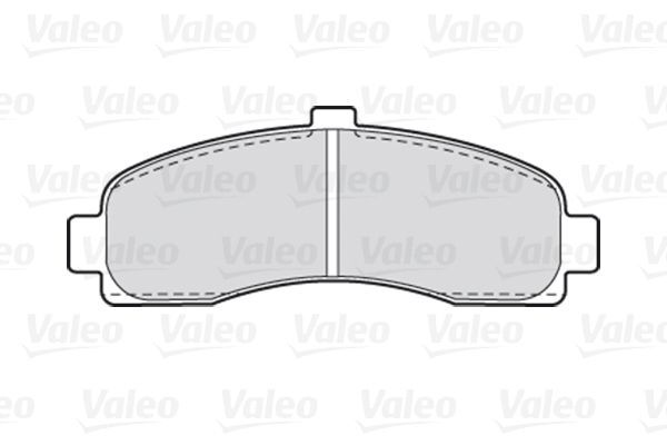 ÖN BALATA MICRA 1.0İ 1.3İ 1.4İ-VALEO 671014-4106099B26-4106099B25-WVA21626