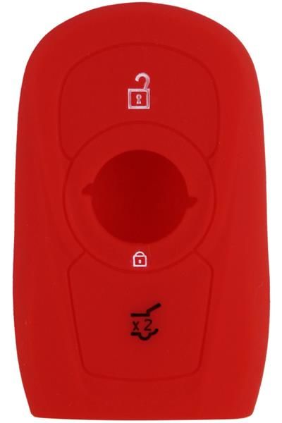 KONTAK ANAHTAR KUMANDA KORUYUCU KILIF SİLİKON 3 TUŞ KIRMIZI OPEL ASTRA K-AFT HMA091-K-HMA091-K