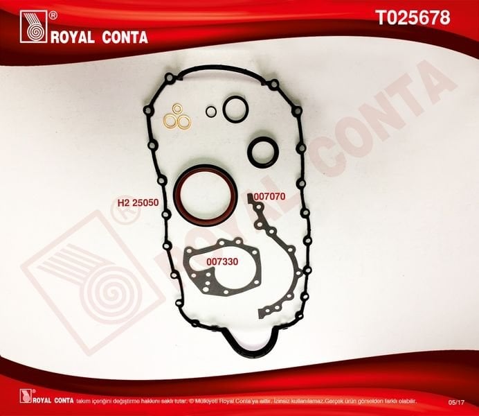 ALT TAKIM CONTA KEÇELİ R19 1.6 ie-CLIO-MGN K7J-K7M-ROYAL T025678