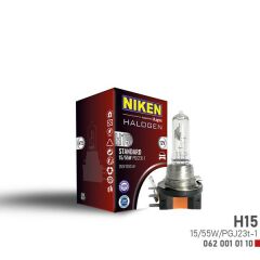 NIKEN H15 15W/55W HALOJEN AMPUL PGJ23t-1 12V-NIKEN