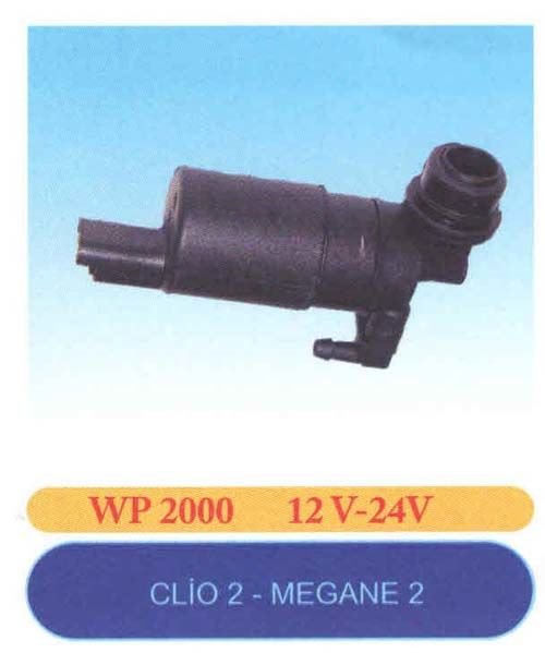 117063 CAM SU FİSKİYE POMPASI TEK ÇIKIŞ MEGANE II-CLIO II-C3-C4-C5-JUMPY-PARTNER 03-EMA WP2000-7700428390-6001549443-286203634R