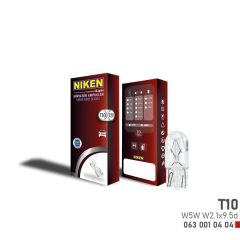 NIKEN T10 PARK AMPULU W5W W2.1x9.5d 12V 10LU-NIKEN