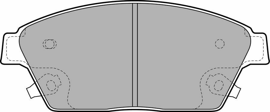 ÖN FREN BALATASI ASTRA J 10 MOKKA 13 ZAFIRA C 11 CRUZE 09 TRAX 11 16 İNÇ 300mm-DELPHI LP2170-1605178-1605135-13412810-1680880380