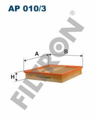 HAVA FILTRESI MERCEDES S-CLASS OM603 W140 93 98-FILTRON AP010.3-A6030940404