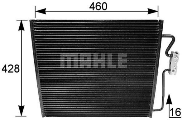 KLIMA RADYATORU BMW M51 M60 M62 M73 E38 95 01-MAHLE AC154001S-64538373924