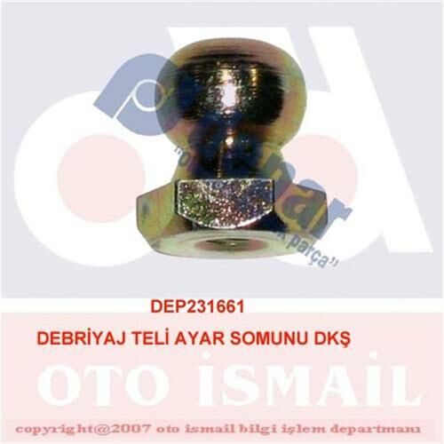 DEBRİYAJ TELİ AYAR SOMUNU DKŞ-DEPAR 1661
