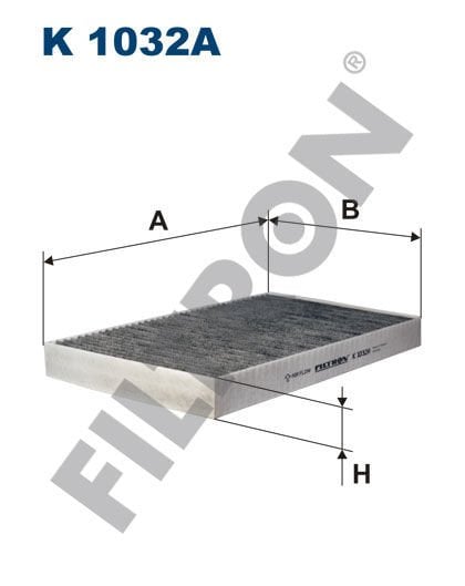 KABİN FİLTRESİ AUDI A6 4B/C5 1.8 T 150HP 01/97-05/05-FILTRON K1032A-4B0819439