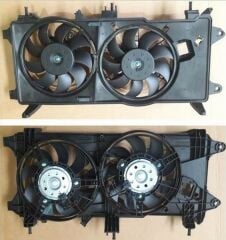 FAN MOTORU DAVLUMBAZLI FIAT DOBLO 1.3 MJET 03 1.9JTD 01 EURO IV ÇİFT MOTORLU AC KLİMALI 85689-ORIS-51755591