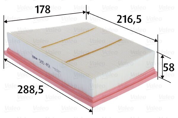 HAVA FILTRESI DISCOVERY SPORT L550 FREELANDER 2 L359 RANGE ROVER EVOQUE L538-VALEO 585451-LR024309-LR029078