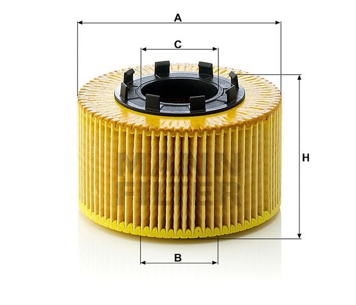 YAĞ FİLTRESİ JAGUAR MONDEO III 22TDCI-20 16VDI/TDDI/TDCI 00-07 TRANSIT 2.0TDCI/2.4DCI/2.4TDE 00-06-MANN HU920X-XS7Q6744AA-1088179-1349745