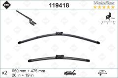 SİLECEK 65 48cm FLATBLADE-MUZ TİPİ MONDEO 3.07 VOLVO C70 06 574651-VALEO-7S71S17528AA-7S7117B437AA-31276070