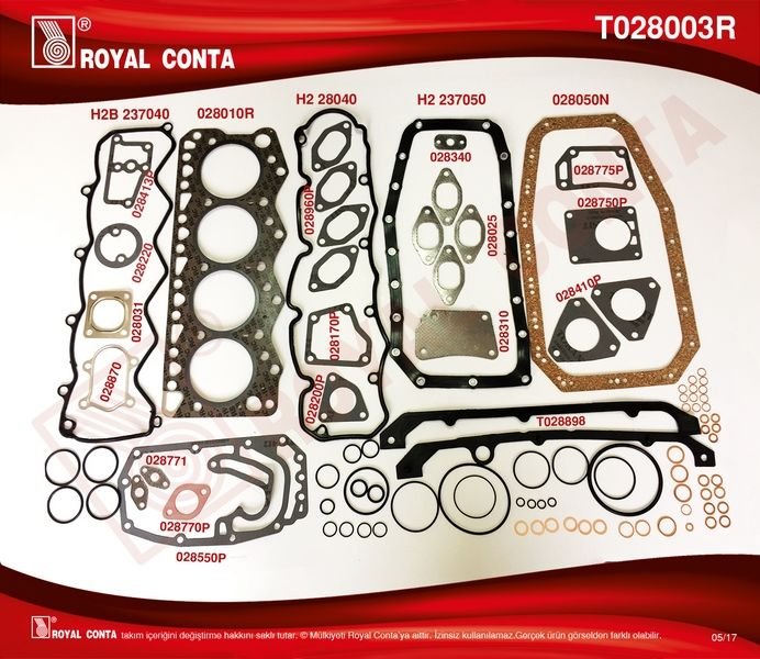 MOTOR TAKIM CONTA MASTER-DUCATO-BOXER 2.8 JTD-ROYAL T028003R