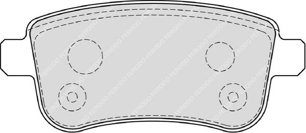 ARKA FREN BALATASI FLUENCE 09 MEGANE III 09 MEGANE IV 15 SCENIC III 09 CLIO V 19 CAPTUR II 20 1.0 TCE 1.2 TCE 1.3 TCE 1.5 DCI 1.6 SCE 440603734R-FERODO FDB4182W-440603558R-440604694R-440601416R