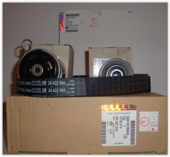 EKSANTRIK RULMAN KITI TRIGER SETI AVEO T255 CRUZE F14D F16D ASTRA H MERIVA VECTRA ZAFIRA 1.6I 16V 02 F14D3 Z16XEP A16LET A16XER-GM 95516740-1606314-1606355-95516739-95516740