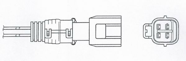 OZA642-EE4 OKSİJEN SENSÖRÜ-NGK