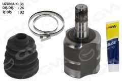 AKS KAFASI İÇ GOLF5-GOLF6-JETTA BM OTOMATIK 04-13 BM-GVA 4475299KI-1K0498103C-1K0498103L