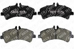 FREN BALATASI ARKA MERCEDES SPRINTER B906 06 . VW CRAFTER 30-35-50 CIFT TEKER-AUTOTECH DB283-200-A0044208120-2E0698451B