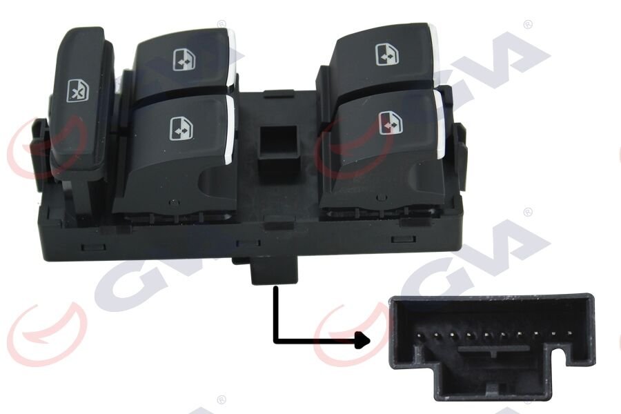 CAM AÇMA ANAHTARI VWAG GOLF7-LEON DÖRTLÜ-NİKELAJLI-GVA 8075065-5G0959857