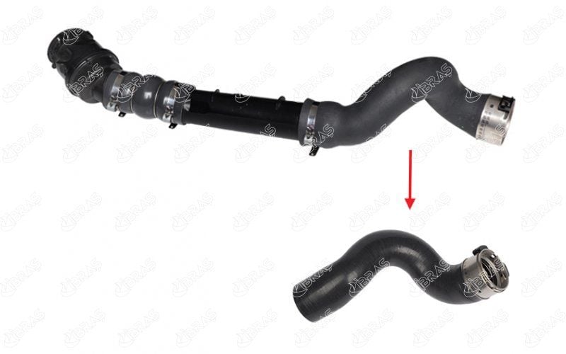 TURBOSARJ HORTUMU BUYUK RENAULT CLIO IV-CAPTUR-LOGAN II-SANDERO II-DOKKER-DUSTER K9K 1.5dCi . MERCEDES CITAN OM607 W415-IBRAS 11774-A4150900437-144602760R