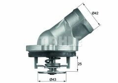 TERMOSTAT 87 C MERCEDES M112 W202 W203 CL203 W210 W211 W220-MAHLE TI45.87D-A1122030275