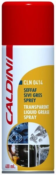 ŞEFFAF SIVI GRES SPREYİ 400 ml.-CALDINI CLN-00414-7711429447