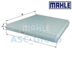 POLEN FILTRESI MERCEDES C219 W211 S211-MAHLE LA156-A2118300218