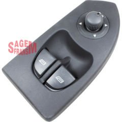 CAM AÇMA ANAHTARI FIAT DUCATO JTD 06- SOL ÇİFTLİ-ÇERÇEVELİ-AYNA AYARLI-SAGEM 400619-735315619