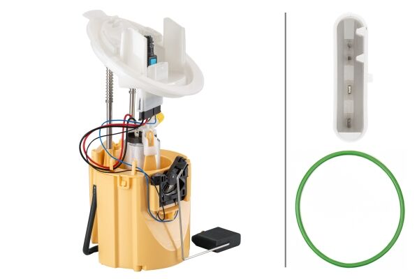 YAKIT BESLEME UNITESI SAG MERCEDES E-CLASS W212 S212-HELLA 8TF358146011-A2124701894