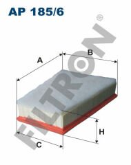 HAVA FİLTRESİ MEGANE III 08 15 GRAND SCENIC III 09 FLUENCE 09 1.2TCe 1.4TCe 1.5dCI 1.6 1.9dCI 2.0-FILTRON AP185.6-8200820859-165465434R-165467751R
