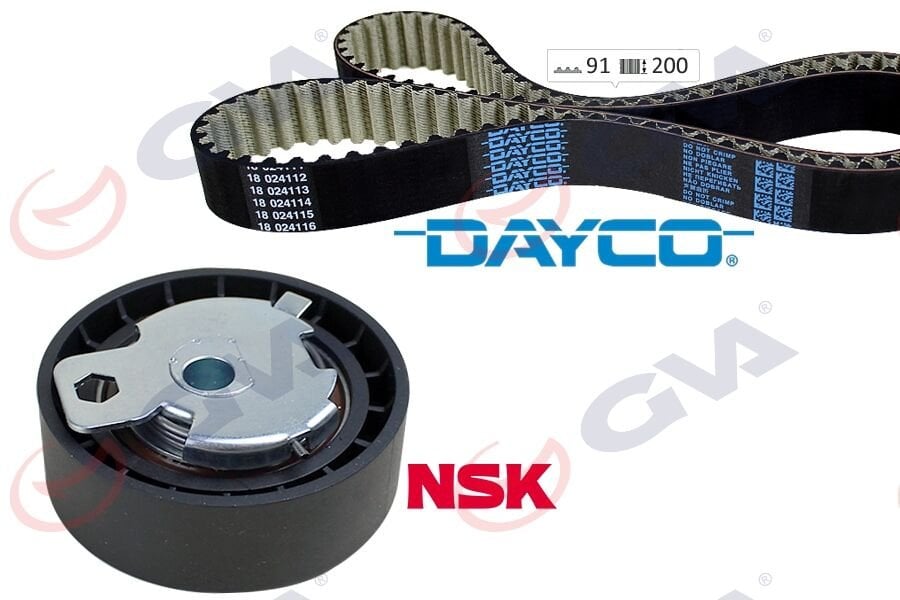 TRİGER SETİ TEFLONLU KAYIŞ CONNECT 2002 2013 1.8 TDCİ KTB 470-GVA-2T1Q6M260AA-2T1Q6M000A1A-T180480