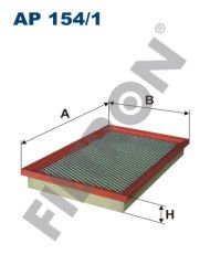 HAVA FİLTRESİ NISSAN ALMERA 95 PATHFINDER-PICKUP-PRIMERA 96 SUNNY-VANETTE-FILTRON AP154.1-AY120NS001-1654670J10-16546V0110