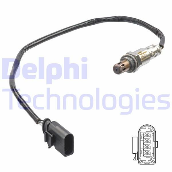 ÖN OKSİJEN SENSÖRÜ A1-IBİZA-TOLEDO-FABİA-POLO 08-2014-DELPHI ES21278-12B1-04E906262DC