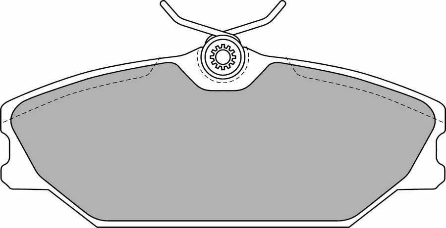 ÖN BALATA MGN 99 LGN 95/3.01 SCENIC 99/8.03 LOGAN 99 SAFRANE 96/00-DELPHI LP1744-7701206379-7701209380-410607125R