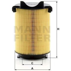 HAVA FİLTRESİ CADDY III-PASSAT-GOLF V-JETTA III-TOURANTIGUANLEON-OCTAVIAALTEA 1.4TSI-1.6-2.0FSIx V-MANN C14130-1F0129620-3C0129620-3C0129620A