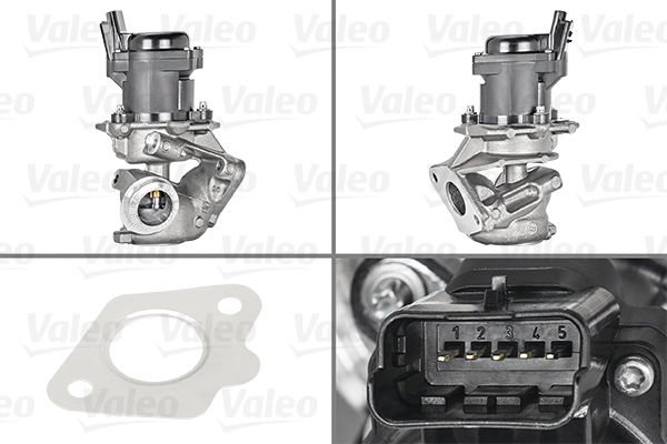EGR VALFI P207-P206-BIPPER-C1-C2-C3-NEMO -DV4TD 1.4 HDI-TOYOTA AYGO 1.4D- FUSION 02 12 FIESTA 1.4 TDCI 02 08 EURO4-VALEO 700413-1618.PF-2S6Q9D475BD-9673258680