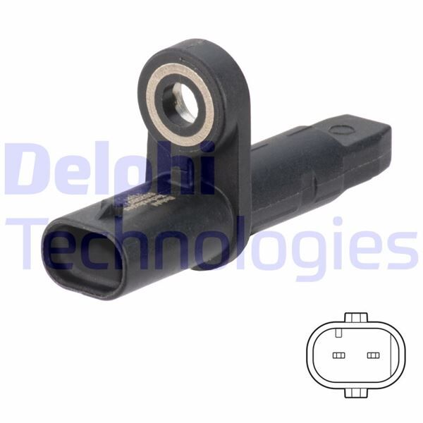 ABS HIZ SENSÖRÜ BERLİNGO-C5-DS3-DS7-DS9-3008-308-5008-508-PARTNER-RİFTER 05-2016-DELPHI SS20801-9810728280